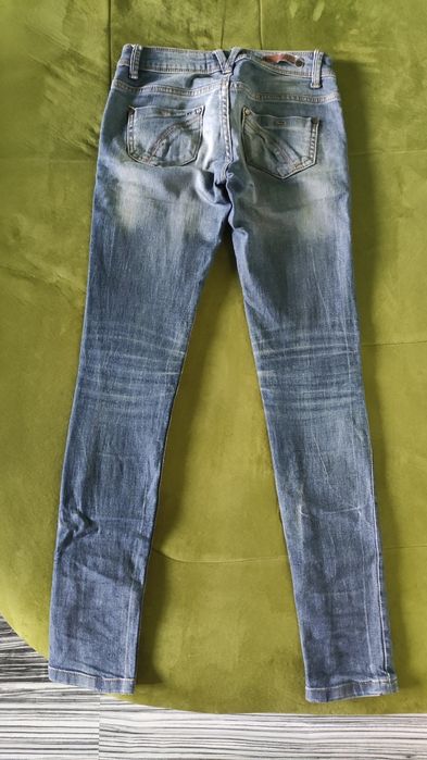 Дамски сини дънки