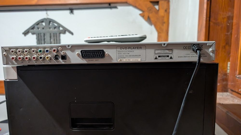 DVD Player Denver DVD-778K – complet, cu telecomandă