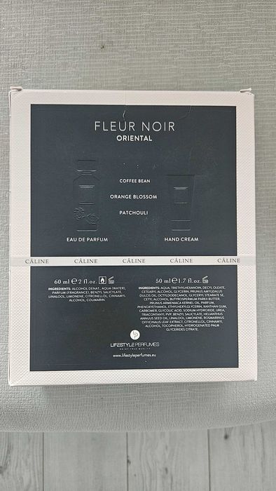Set parfum si crema de maini Caline