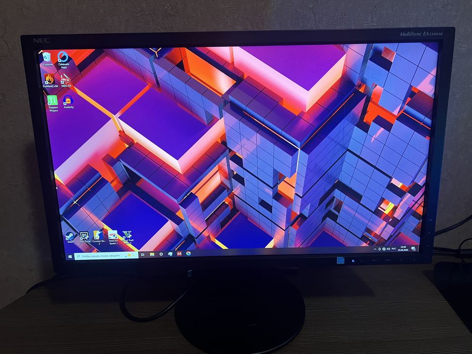 Монитор NEC MultiSync EA234WMi 23" Full HD IPS