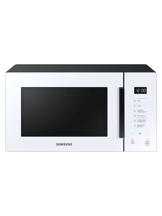 Микроволновая печь Samsung с грилем 23л, 800 Вт (MG23T5018AW)