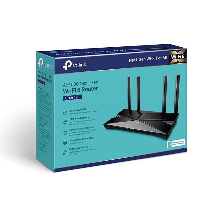 # Скидка! TPlink Archer AX10 AX1500 WiFi 6 Гигабитный роутер Router