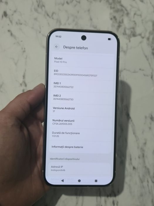 Vand/Schimb Google Pixel 10 Pro 256gb