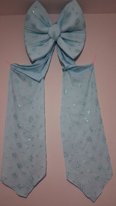 Funda mare bleu cu paiete!