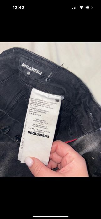 Blugi dama Dsquared2, originali, model 72033, 38
