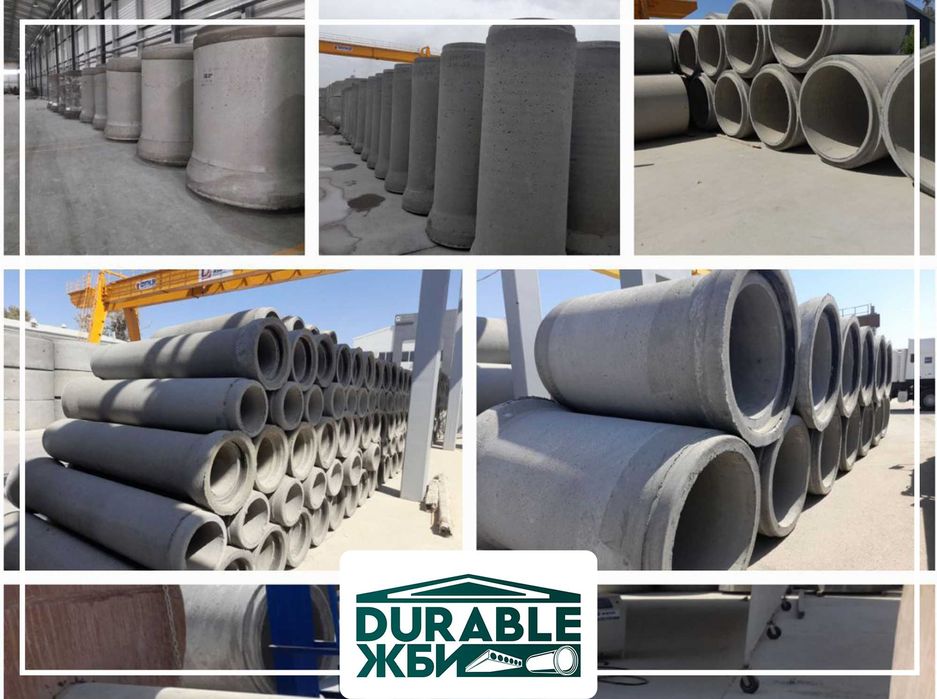 ЖБ Трубы для канализации и сточных вод (раструбные) Трубы бетон