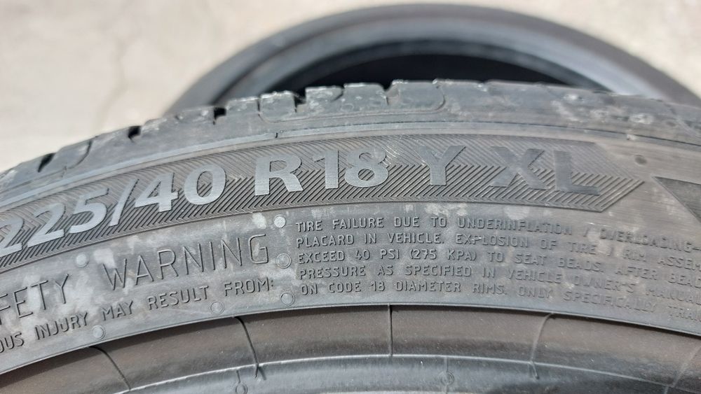 Летни гуми 225/40/18 Barum Bravuris 6 2 броя