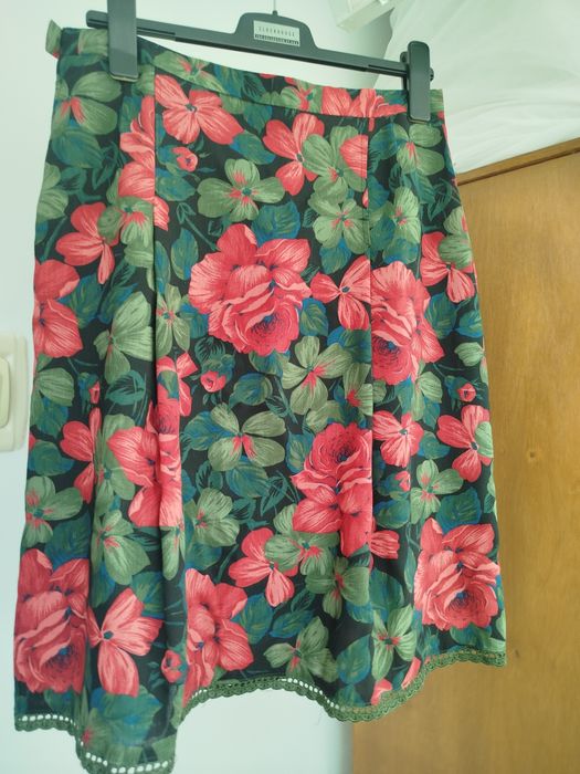 Fusta dama motiv floral