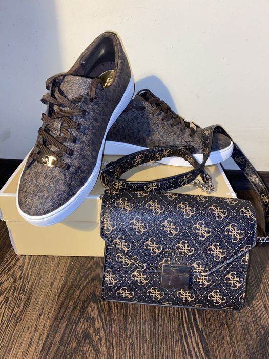 Adidasi Michael Kors & geanta Guess