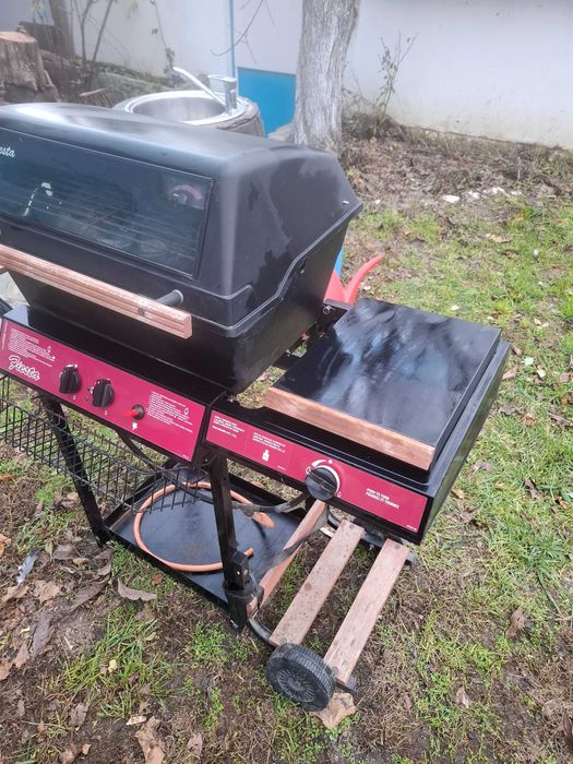 Газово Барбекю с Газов котлон