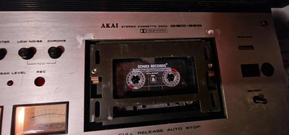 Casetofon/deck de casete stereo, AKAI, GXC-39D