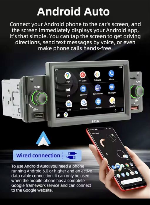 Player Auto FM SD si USB  + Camera marsarier