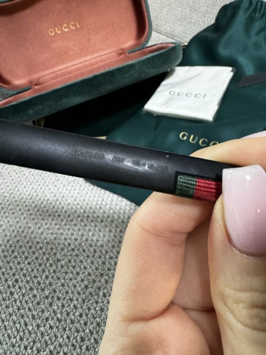 Оригинални слънчеви очила Gucci GG0010S 001 (58)