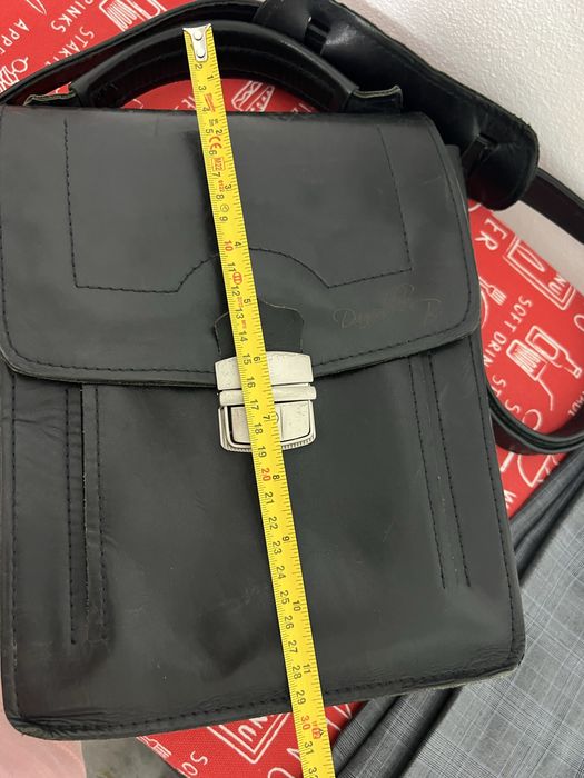 Geanta de piele naturala barbati