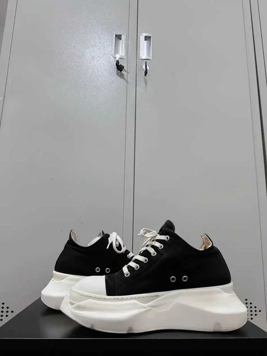 Rick Ownes Abstract Negru cu Alb Low