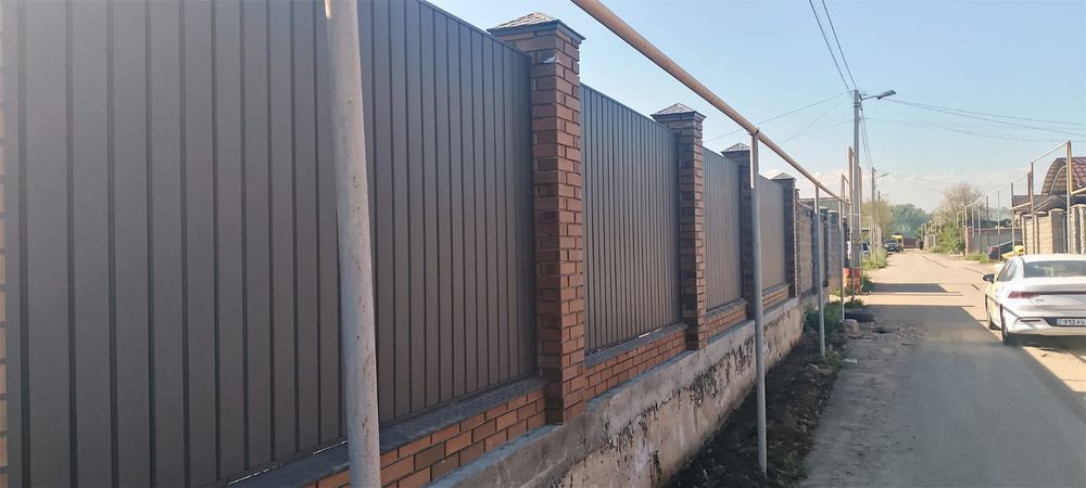 Кладка заборы профисонально