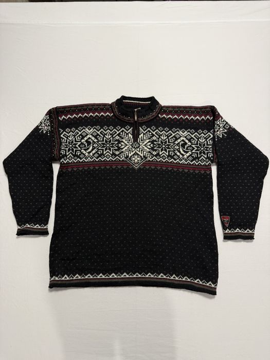 Pulover DALE OF NORWAY (XL barbat) Lana gros iarna polar bluzon