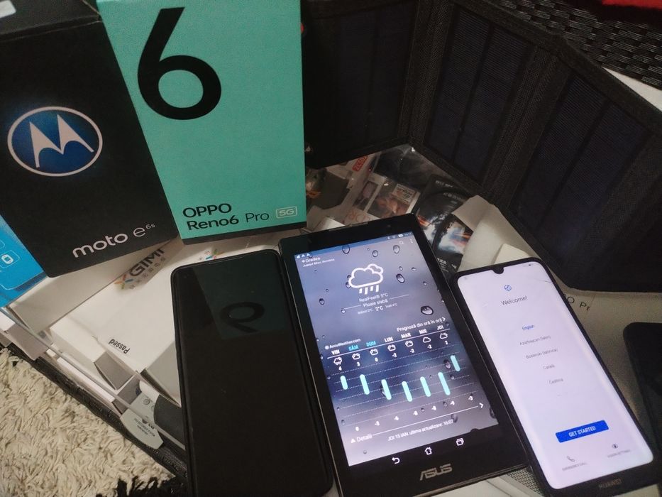 Lot electronice la pachet telefon, tableta