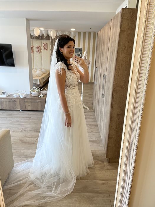 Rochie Mireasa Maya Fashion- Ofer Transport GRATUIT