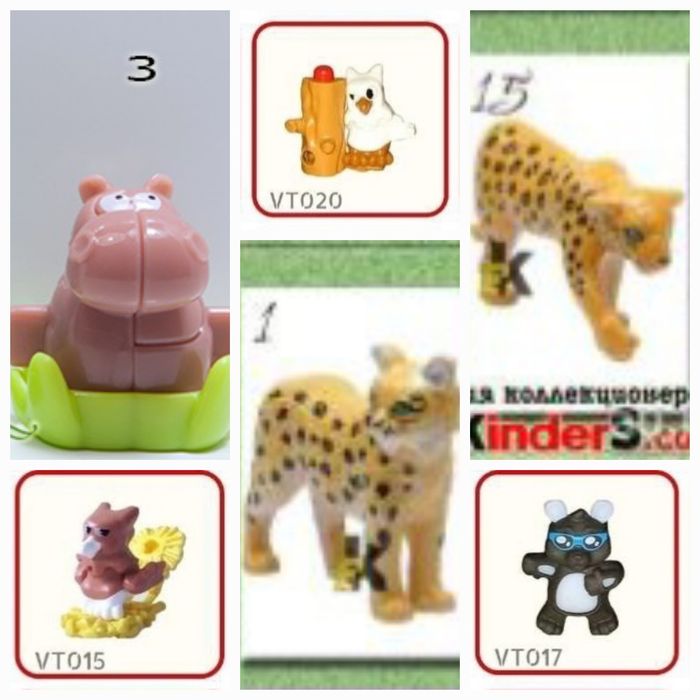 Игрушки киндер сюрприз