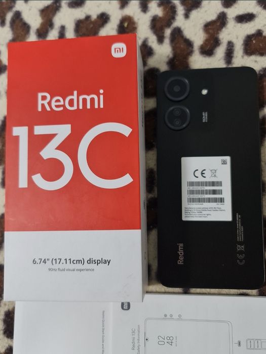 Redmi 13C 256Gb с коробкой
