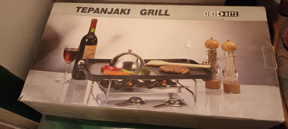 Grill la foc gaze nou nouț.