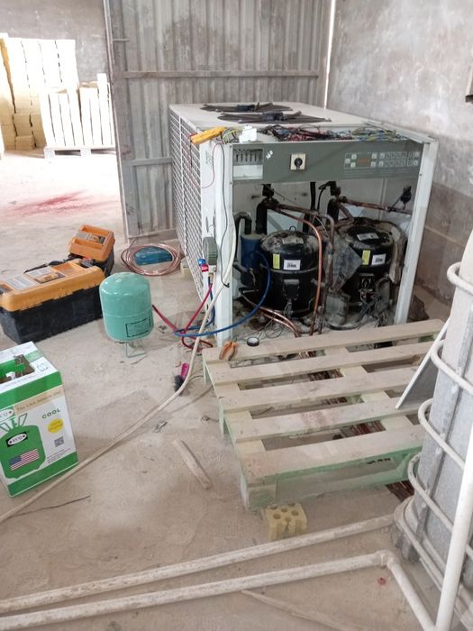 Установка кондиционера и ремонт холодильник