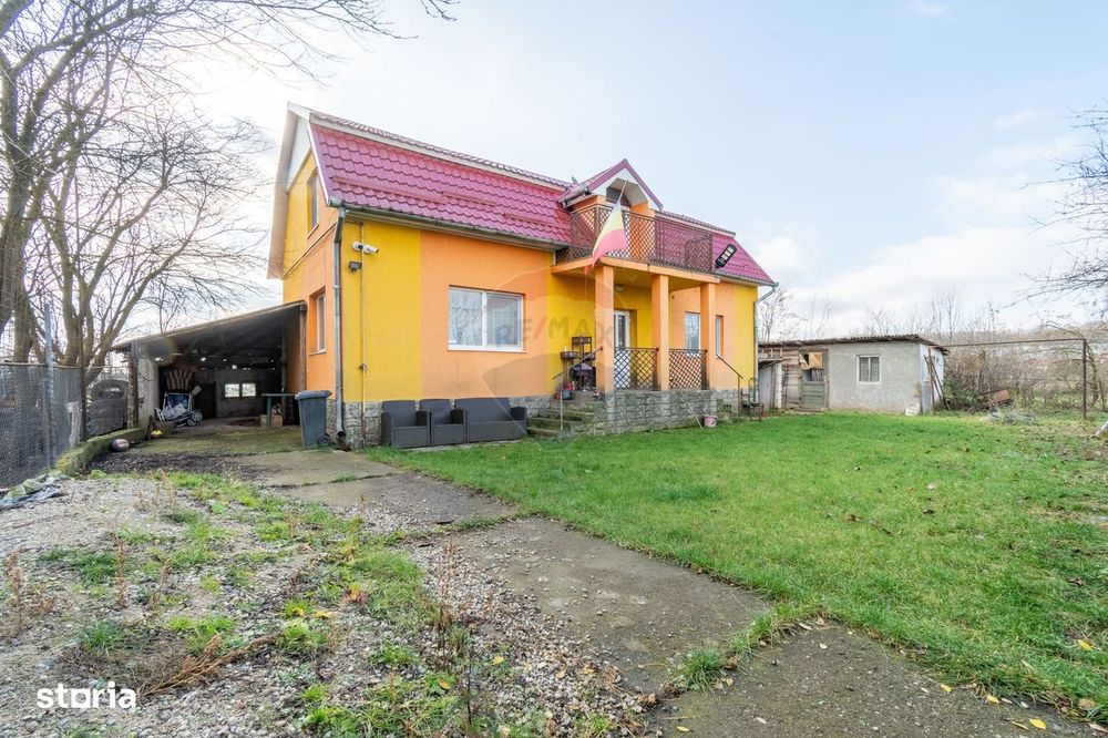 Casa cu 3 camere de vanzare in Bontida, Teren 1000mp