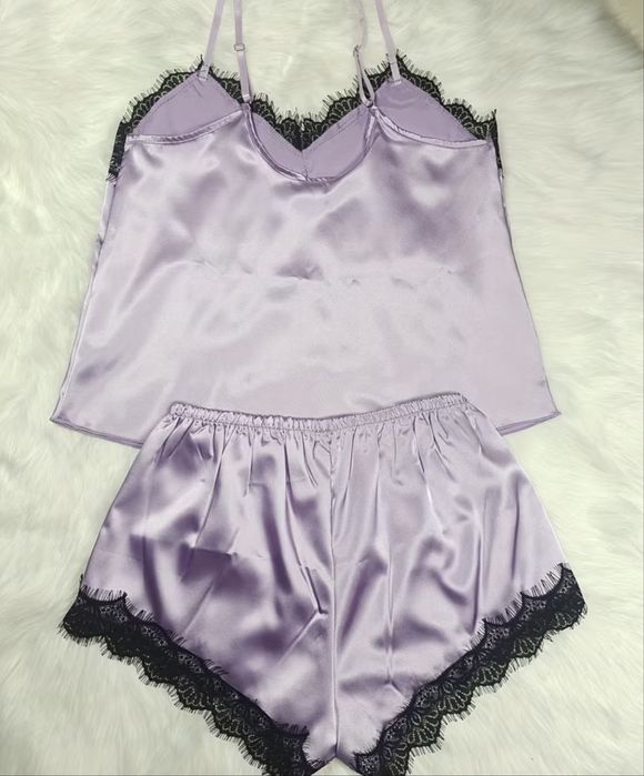 Сатенени пижами-S,M