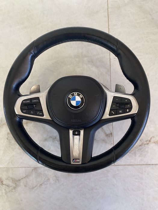 Volan BMW G20 G30 M Sport LCI Facelift Încălzit Padele 3 Mufe + Airbag