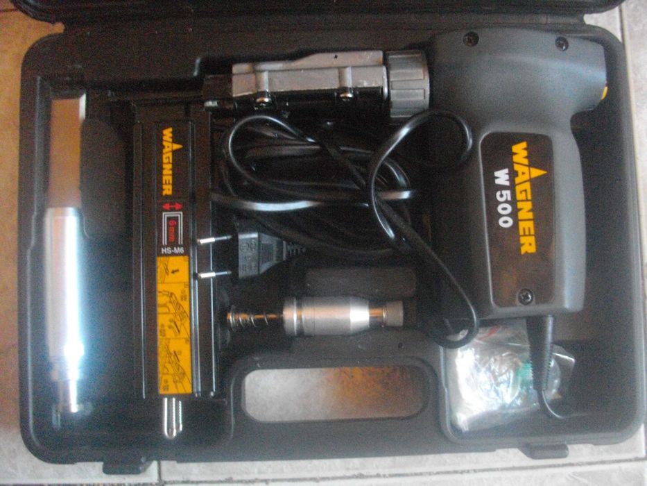 Немски Ел. Такер 3в1 WAGNER Такер-Чук-Длето / Мини Шлифовалка WORKZONE