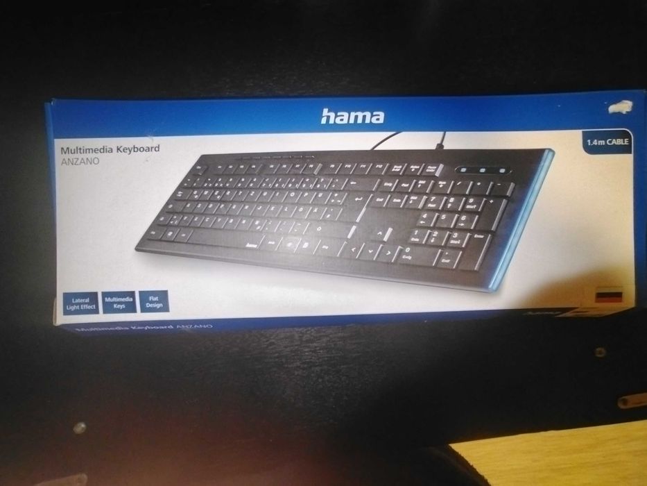 Hama Anzano – жична, чисто нова клавиатура .