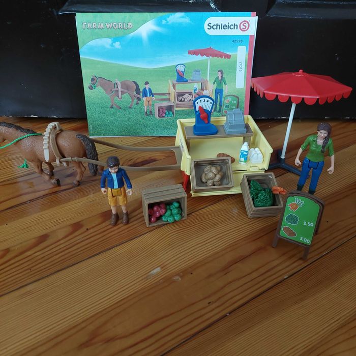 Schleich мобилен щанд 42528