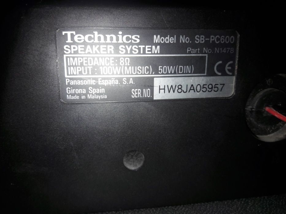 Boxa Technics SB-PC600 100 w