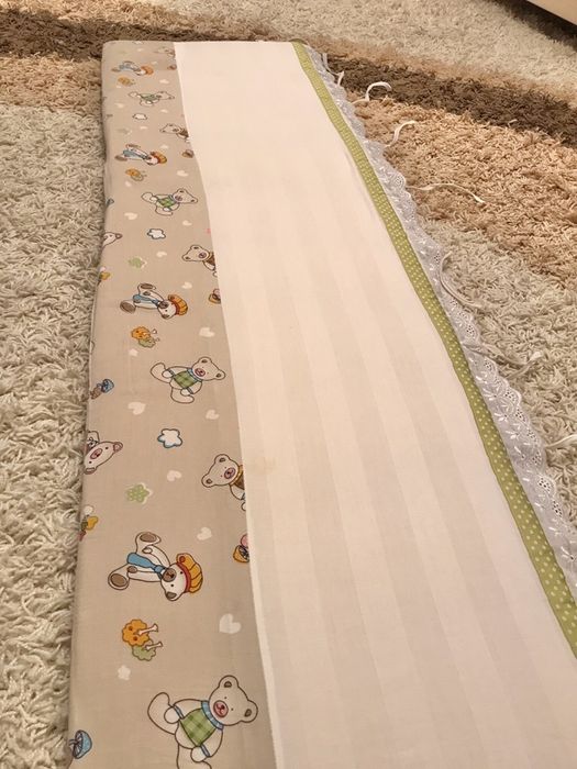 Бортики на кроватку