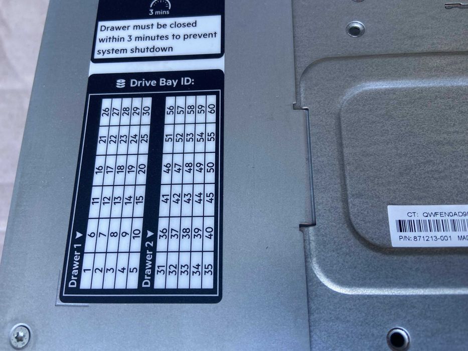 HPE Apollo 4510 Gen10 60x 3.5" SAS/SATA, RAID, M.2, storage сървър