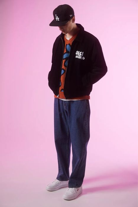 OBEY The Crew Corduroy Jacket ОРИГИНАЛНО мъжко яке - S