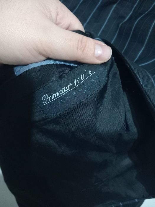 Sacou dungi barbati 100% wool