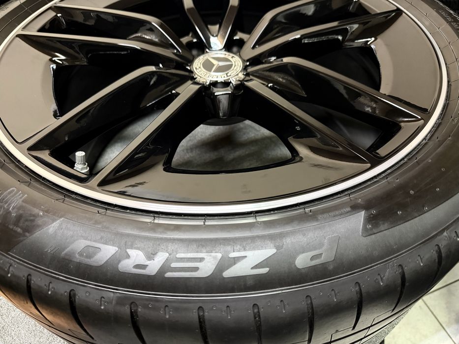 Jante Originale Mercedes Amg ,Gle 167 pe 22 cu anvelope vara !