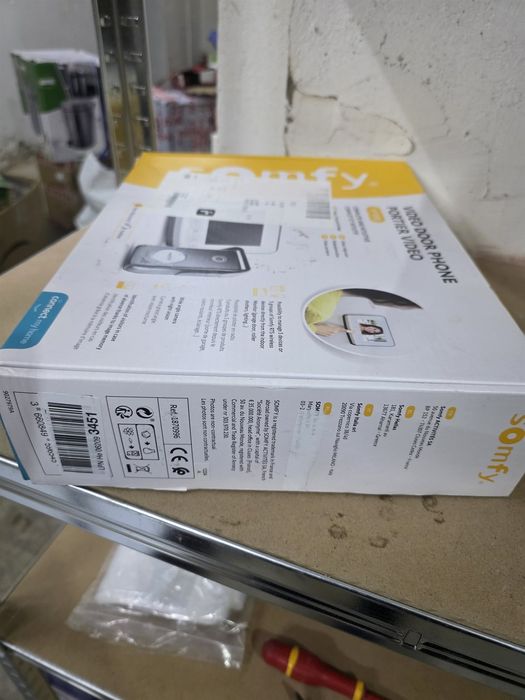 Videointerfon cu ecran de 7 inch si radio RTS Somfy V350