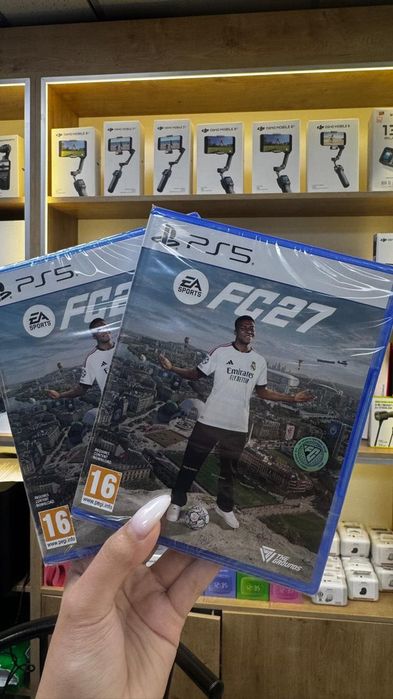Новинка!!! FC27 PS5/PS4 Новые! Kaspi / Halyk / QR / Рассрочка