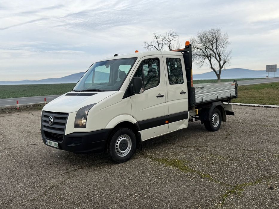 Volkswagen Crafter Dokka 2.5 - basculabil pe 3 parti, bena Scatollini