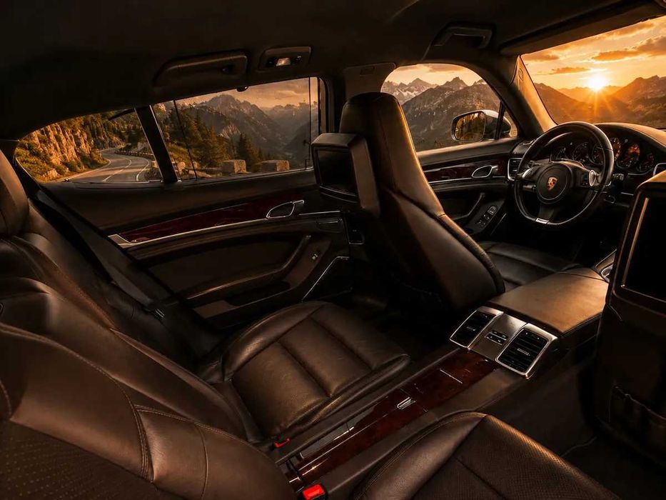 Porsche Panamera 4 • 3.6 V6 • 300 cp • PDK • Tractiune integrala • Sistem de sunet Burmester