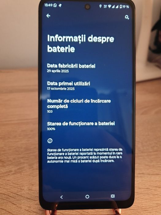 Motorola G05 Plum Red
