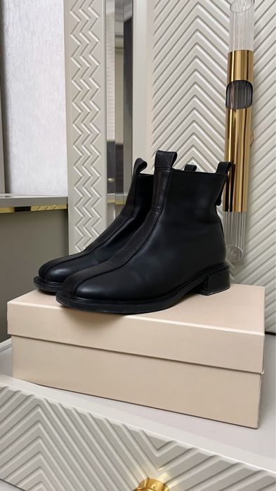 Полусапоги из натуральной кожи