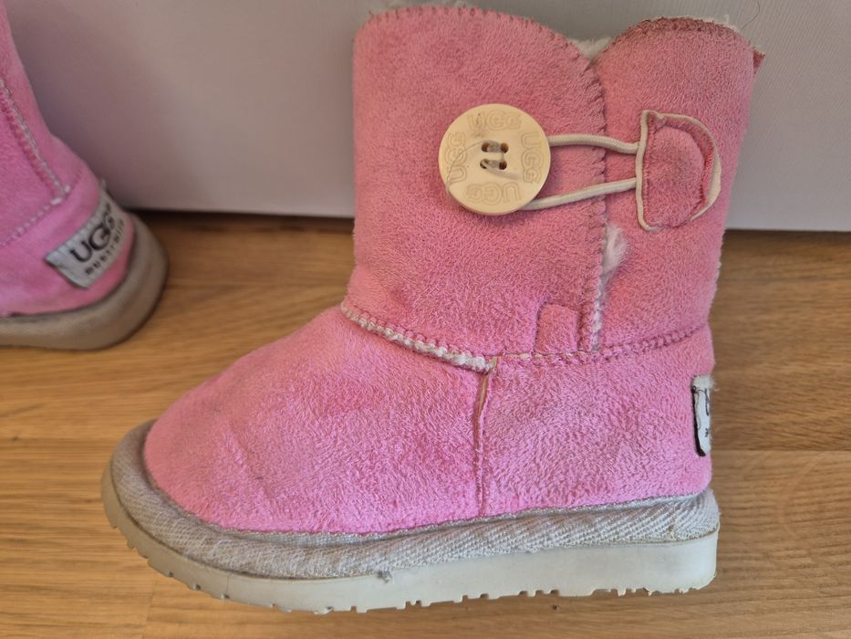 Ghete cizme UGG Australia piele lana 12 cm