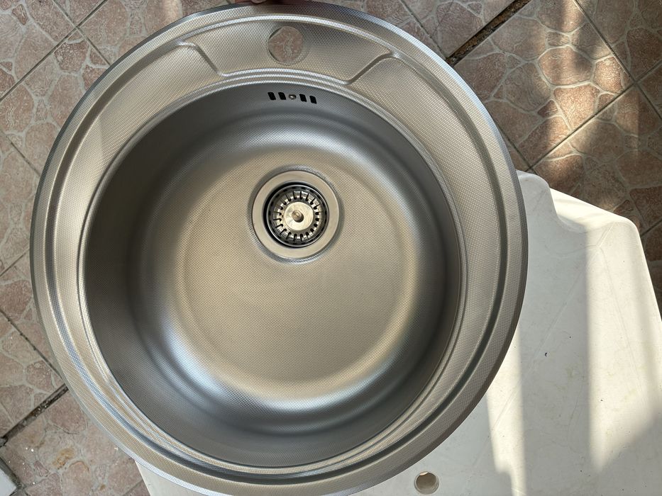 Chiuveti inox anticalcar, rotunda.