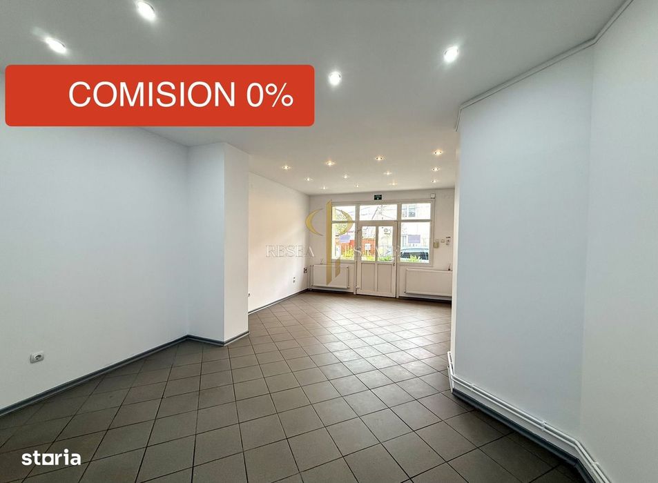 Spațiu Comercial| 55 mp | zona Bălcescu - Ciprian Porumbescu