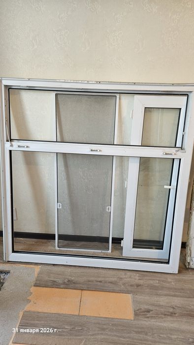 Продам пластиковые окна 3 изделия