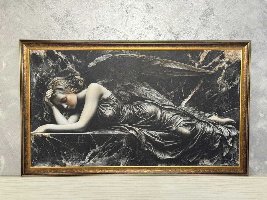 Tablou Artxlife- Sleeping Angel Black Marble